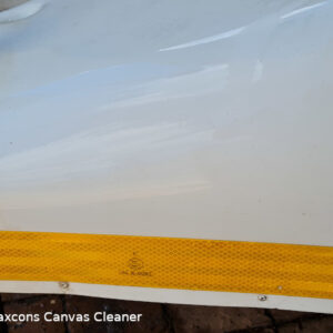 Canvas cleaner after