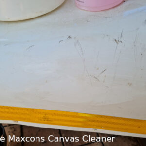 Canvas cleaner before