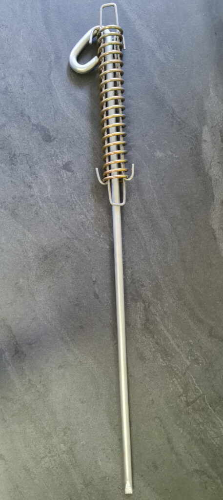 Maxcon 450 storm tent peg with 85kg spring