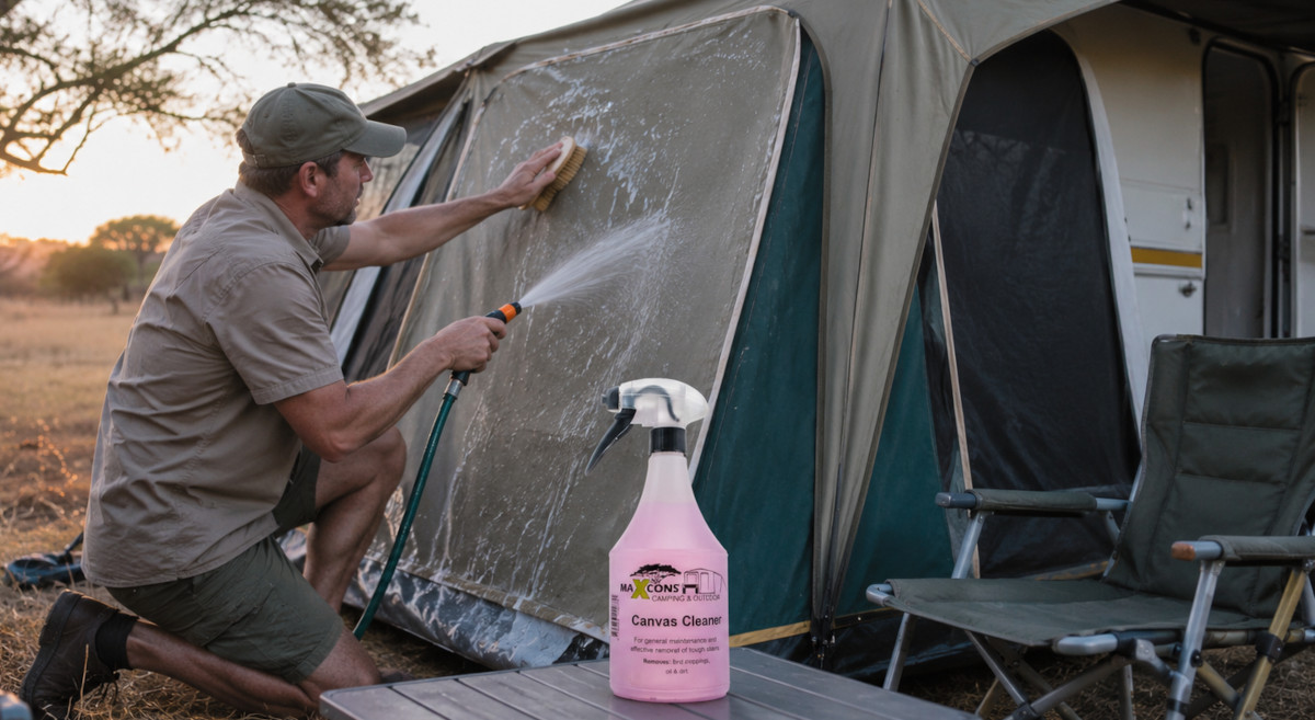 Ripstop tent canvas care